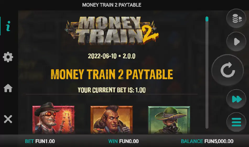 Money Train 2 зайти в игру на реальные деньги