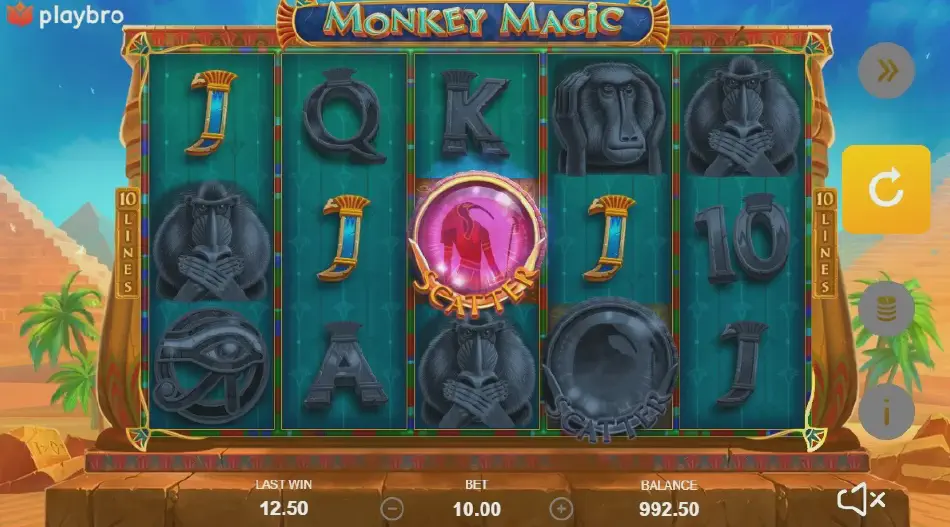 Monkey Magic у казино 1win